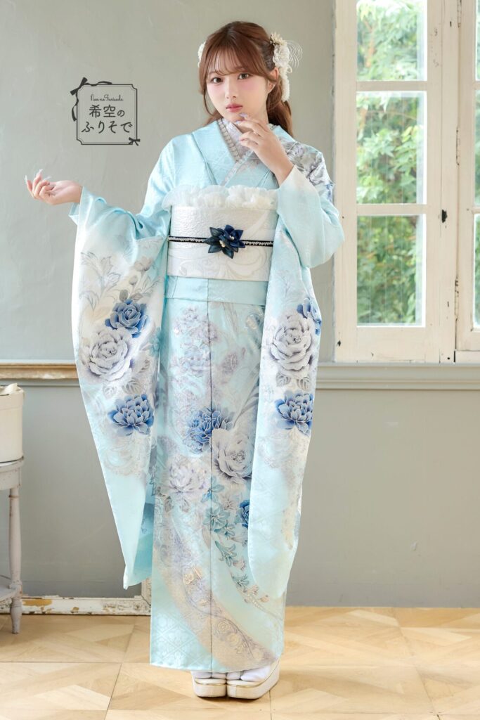 水色の希空（ノア）振袖